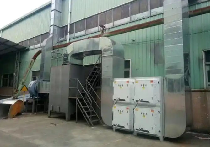 注塑等有機(jī)廢氣治理（UV光催化氧化、活性炭吸附工藝）